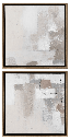 Set de 2 cuadros abstractos