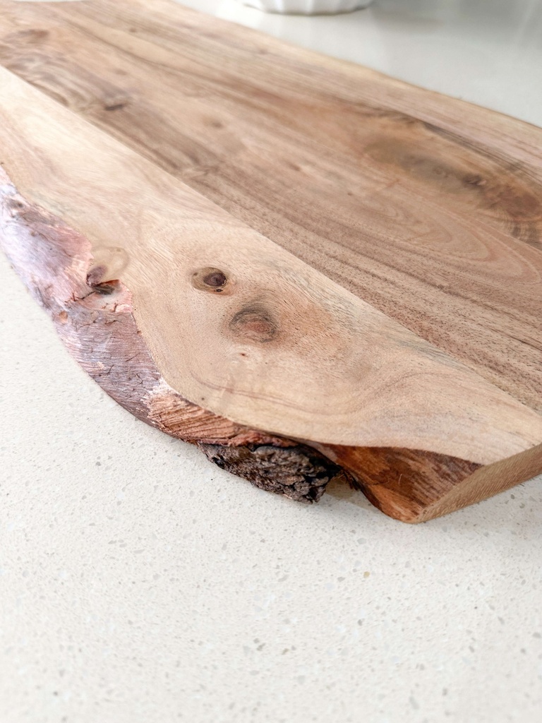 Tabla de madera irregular grande