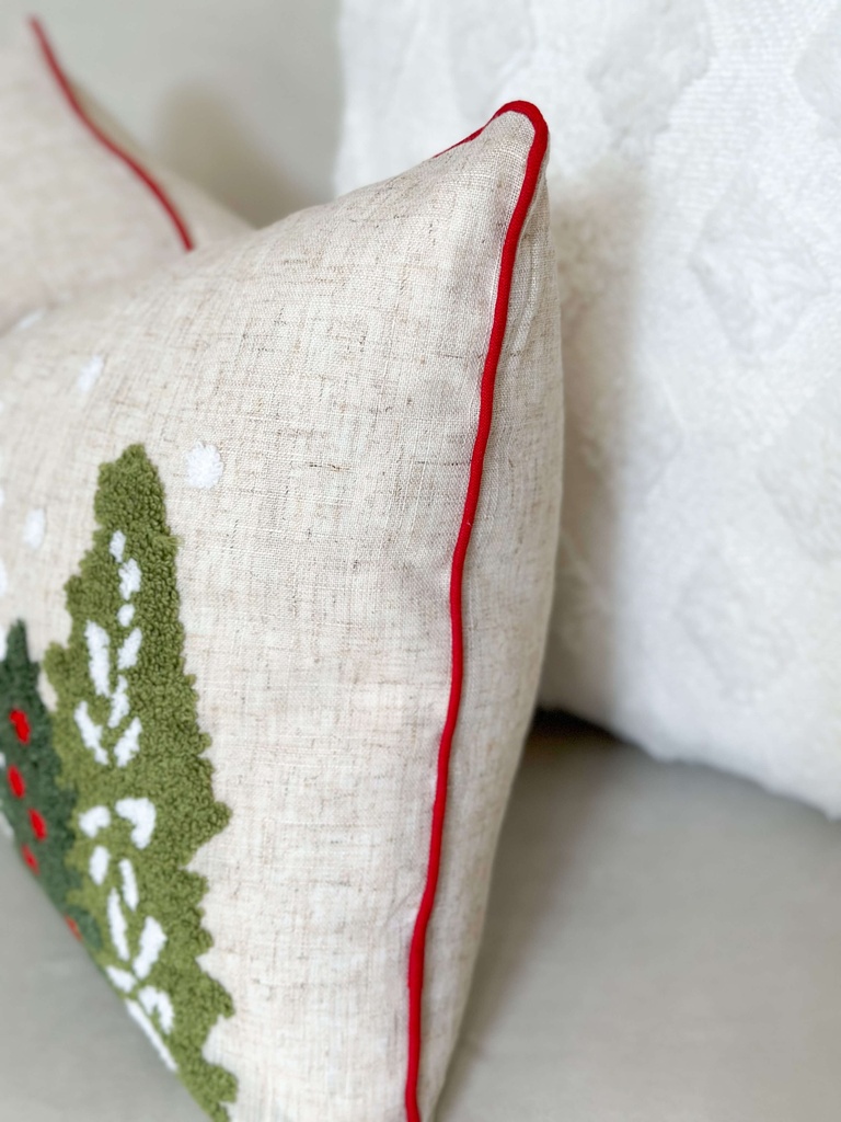 Cojin Lumbar Navideño