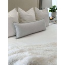 Lumbar Oversized Gris de Lino puff