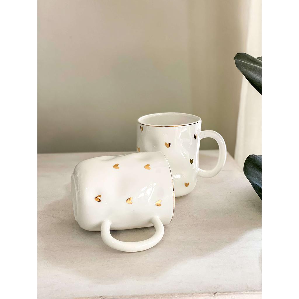 Taza de corazon