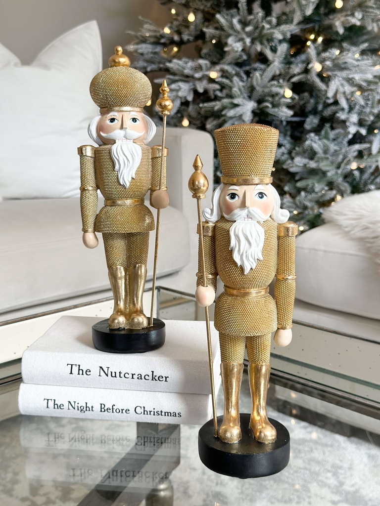 Nutcrackers studded dorados (2 Estilos)