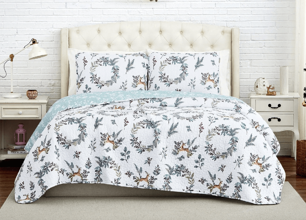 Quilt Set Happy Holidays