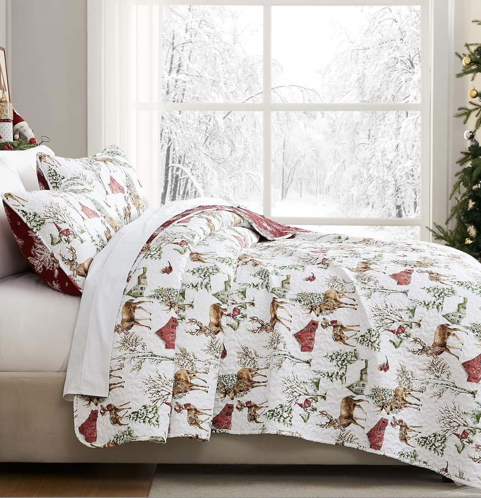 Quilt Set White Christmas
