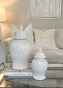 Ginger jar Ivory (2 tamaños)