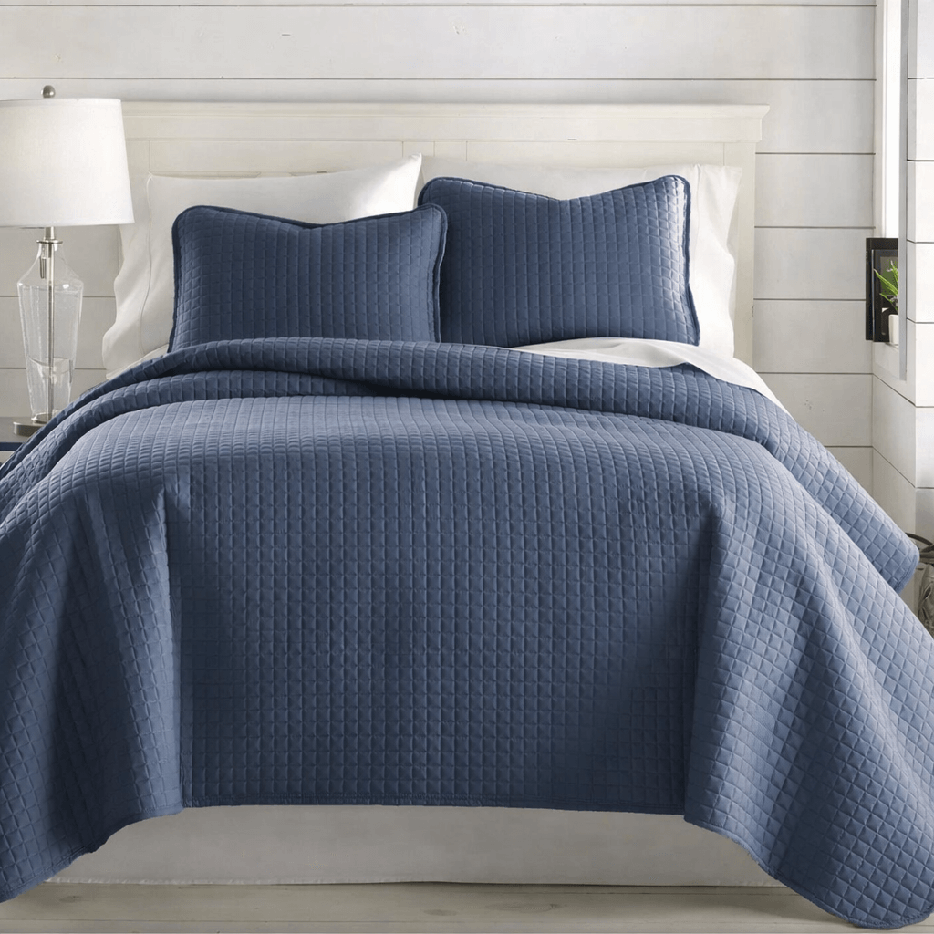 Quilt Set Vila Navy Blue