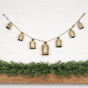 Guirnalda de campanas doradas