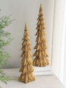 Set de 2 arboles dorados con textura