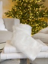 Rollo de cinta blanca afelpada (2 yardas)