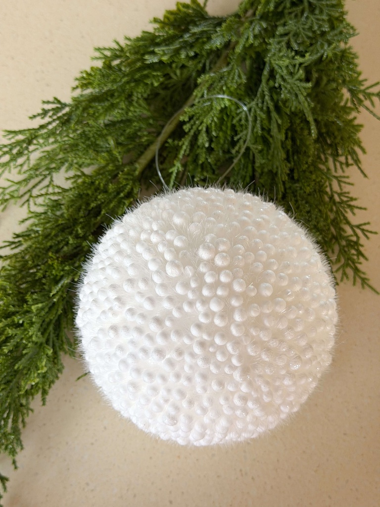 Esfera blanca de berry
