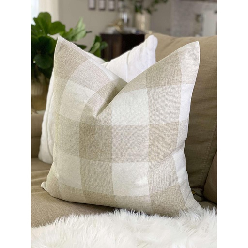 Forro de Cojin Euro Plaid