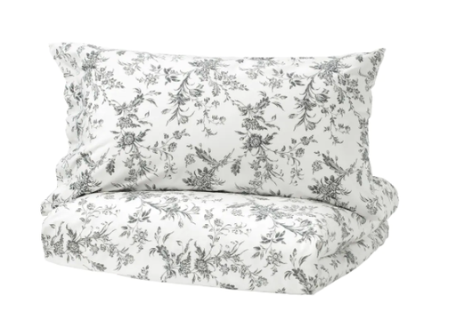 Forro de duvet floreado