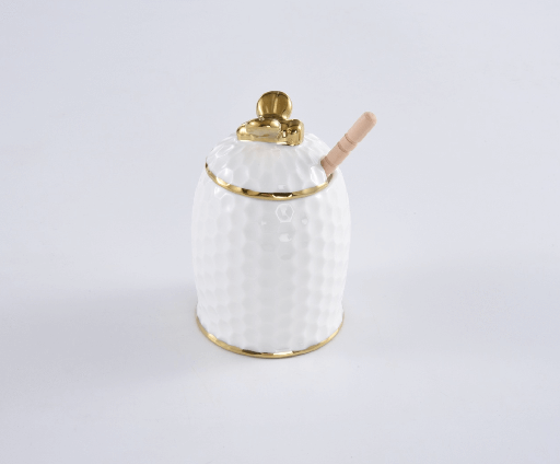 [set2024] Honey Jar de porcelana