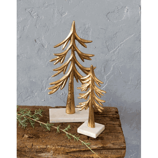Arbol dorado en base de Marmol (2 Tamaños)
