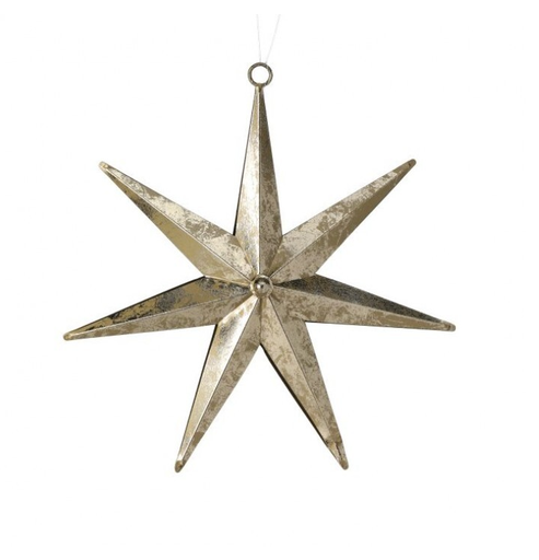 [MTX70393] Estrella grande dorada de belen