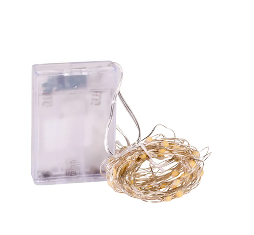 [BAT0301WW] Juego de luces hadas grande con bateria