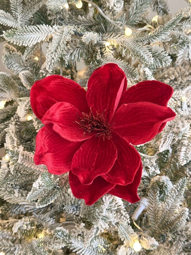 [F4531002] Magnolia roja velvet de 23 pulgadas