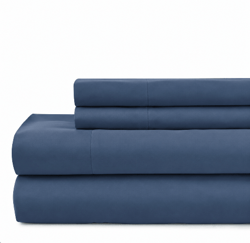 Juego de sabanas azul navy Unipersonal