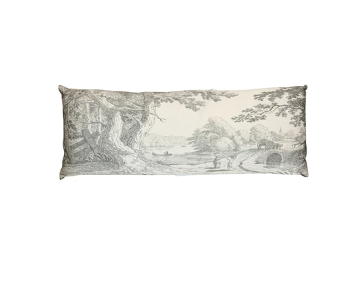 [DFS10253] Lumbar Oversized relleno de plumas Paisaje