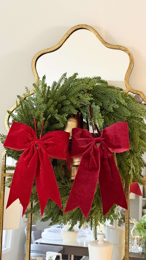 Ornamento de chongo velvet (2 Colores)